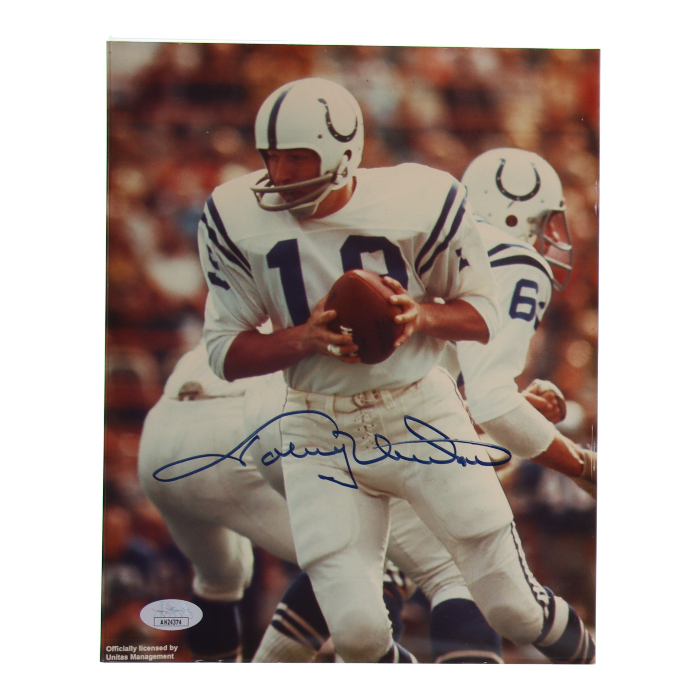 Johnny Unitas Signed Colts 8x10 Photo (JSA) at PristineAuction.com Johnny Unitas Signed Colts 8x10 Photo (JSA) at PristineAuction.com
