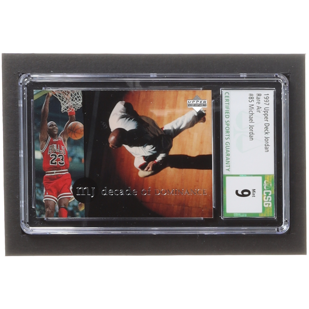 michael jordan 84 85 rookie card upper deck