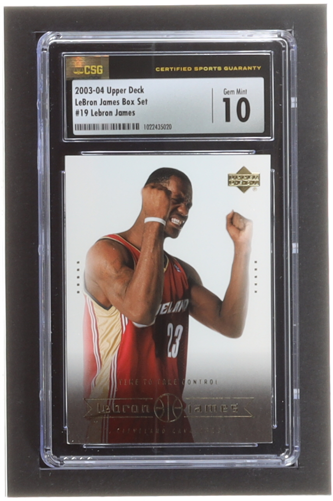 upper deck lebron james 2003