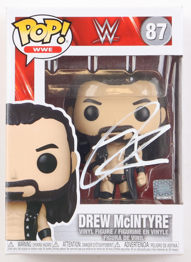 Drew McIntyre Signed WWE #87 Funko Pop! Vinyl Figure (PSA) at PristineAuction.com Drew McIntyre Signed WWE #87 Funko Pop! Vinyl Figure (PSA) at PristineAuction.com