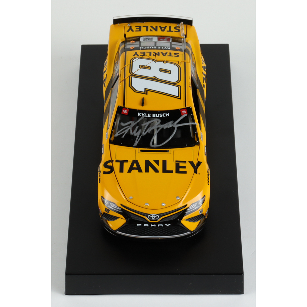 Kyle Busch Signed NASCAR 18 Stanley 2021 Camry 124 Premium Action