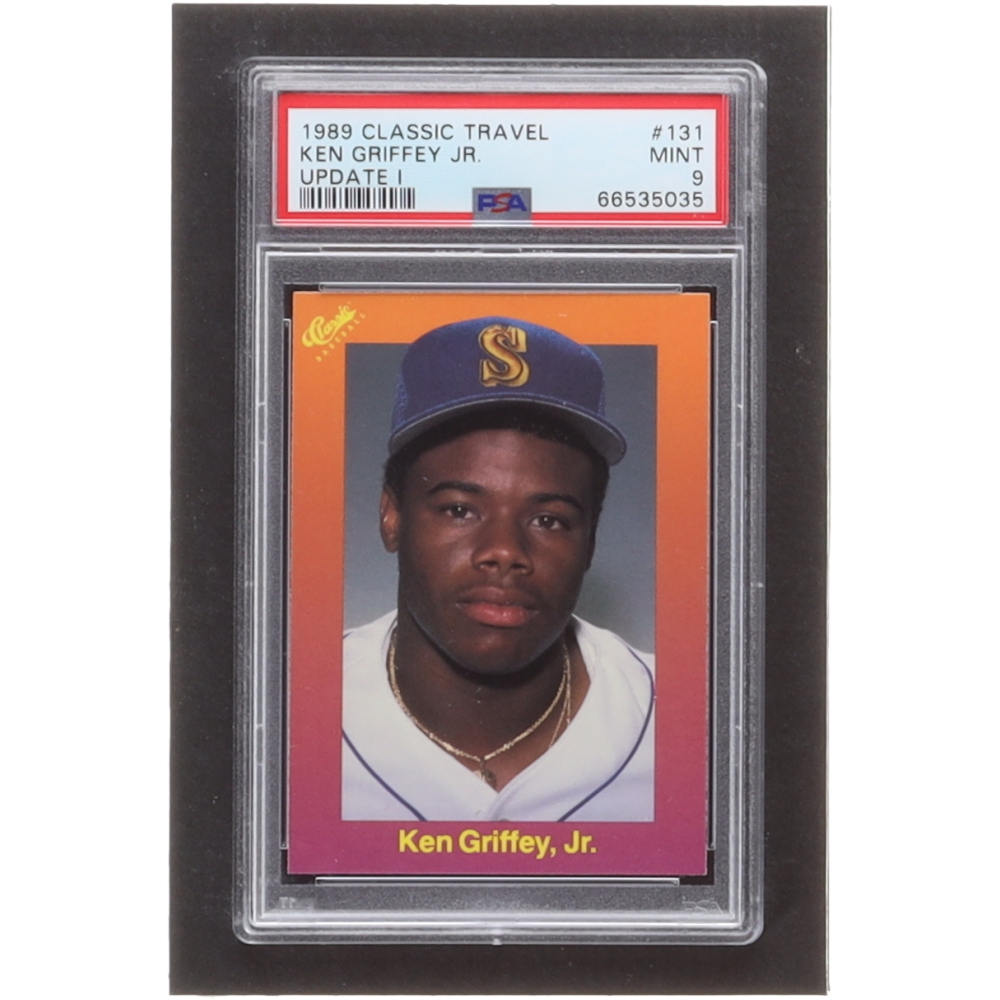 Ken Griffey Jr. 1989 Classic Travel Orange 131 RC (PSA 9) Pristine Auction
