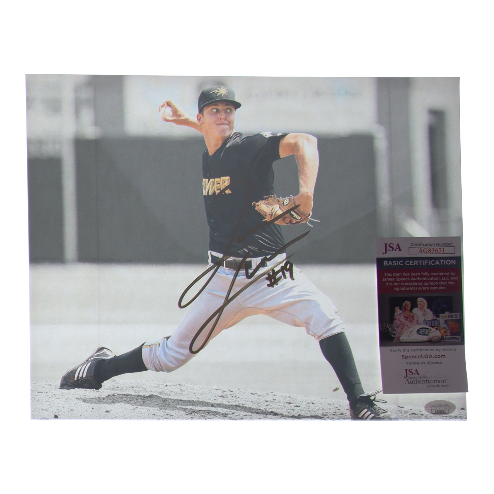 Jameson Taillon Signed West Virginia Power 11x14 Photo (JSA) at PristineAuction.com Jameson Taillon Signed West Virginia Power 11x14 Photo (JSA) at PristineAuction.com