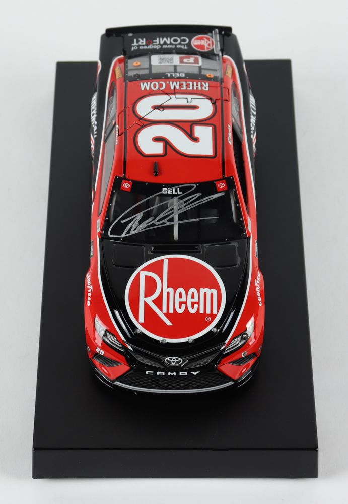 Christopher Bell Signed 2021 NASCAR #20 Rheem - 1:24 Premium Action Diecast Car (PA) - Limited Edition 1 of 696 at PristineAuction.com Christopher Bell Signed 2021 NASCAR #20 Rheem - 1:24 Premium Action Diecast Car (PA) - Limited Edition 1 of 696 at PristineAuction.com