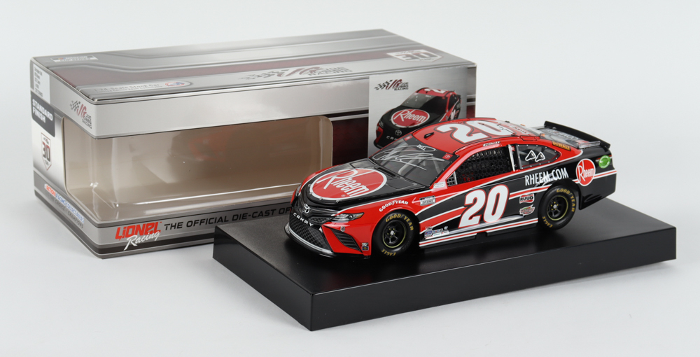 Christopher Bell Signed 2021 NASCAR #20 Rheem - 1:24 Premium Action Diecast Car (PA) - Limited Edition 1 of 696 at PristineAuction.com Christopher Bell Signed 2021 NASCAR #20 Rheem - 1:24 Premium Action Diecast Car (PA) - Limited Edition 1 of 696 at PristineAuction.com
