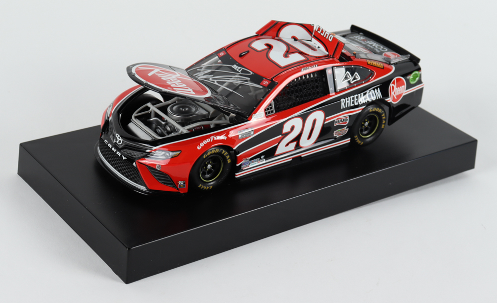 Christopher Bell Signed 2021 NASCAR #20 Rheem - 1:24 Premium Action Diecast Car (PA) - Limited Edition 1 of 696 at PristineAuction.com Christopher Bell Signed 2021 NASCAR #20 Rheem - 1:24 Premium Action Diecast Car (PA) - Limited Edition 1 of 696 at PristineAuction.com
