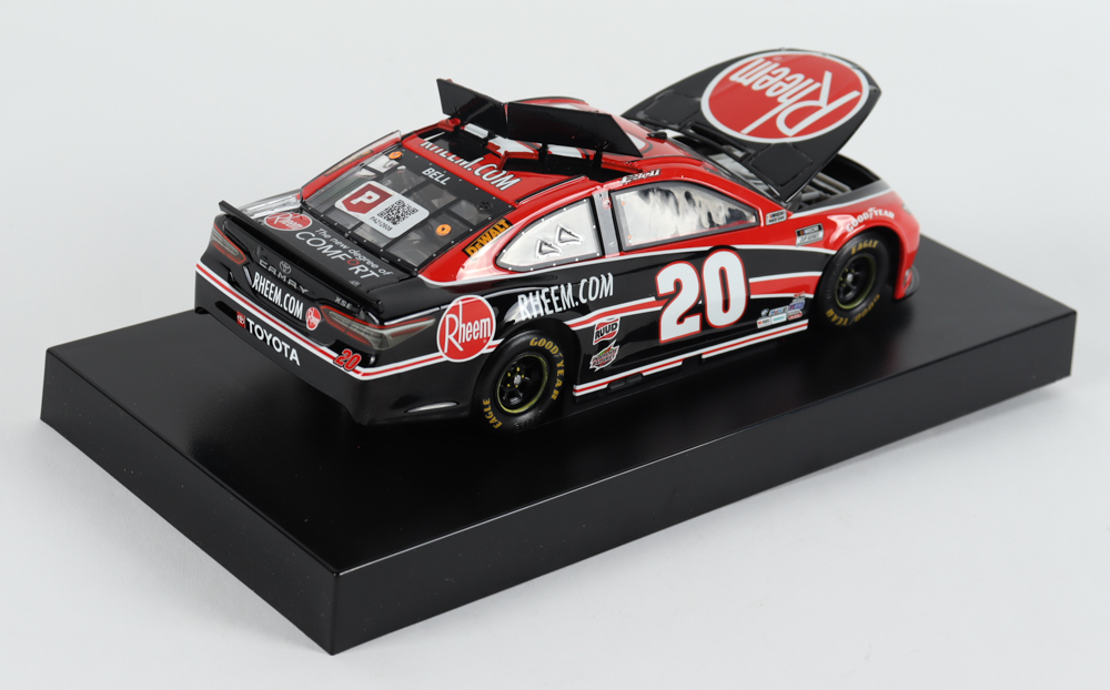 Christopher Bell Signed 2021 NASCAR #20 Rheem - 1:24 Premium Action Diecast Car (PA) - Limited Edition 1 of 696 at PristineAuction.com Christopher Bell Signed 2021 NASCAR #20 Rheem - 1:24 Premium Action Diecast Car (PA) - Limited Edition 1 of 696 at PristineAuction.com