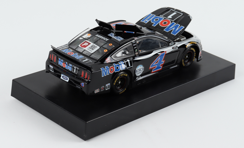 Kevin Harvick Signed 2021 NASCAR #4 Mobil 1 - 1:24 Premium Action Diecast Car (PA COA) at PristineAuction.com Kevin Harvick Signed 2021 NASCAR #4 Mobil 1 - 1:24 Premium Action Diecast Car (PA COA) at PristineAuction.com