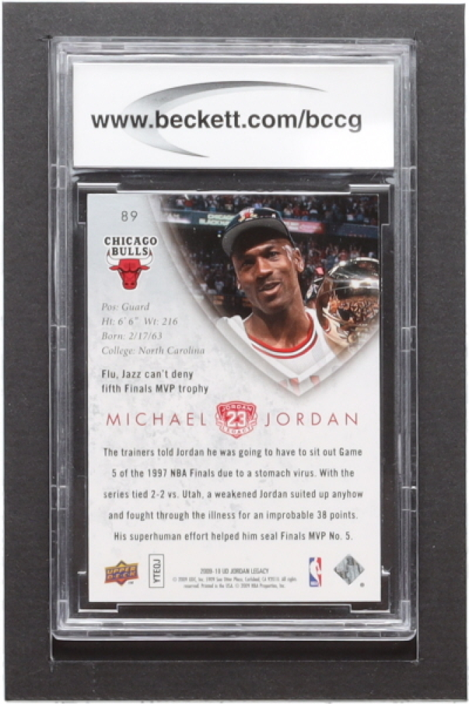 michael jordan legacy upper deck