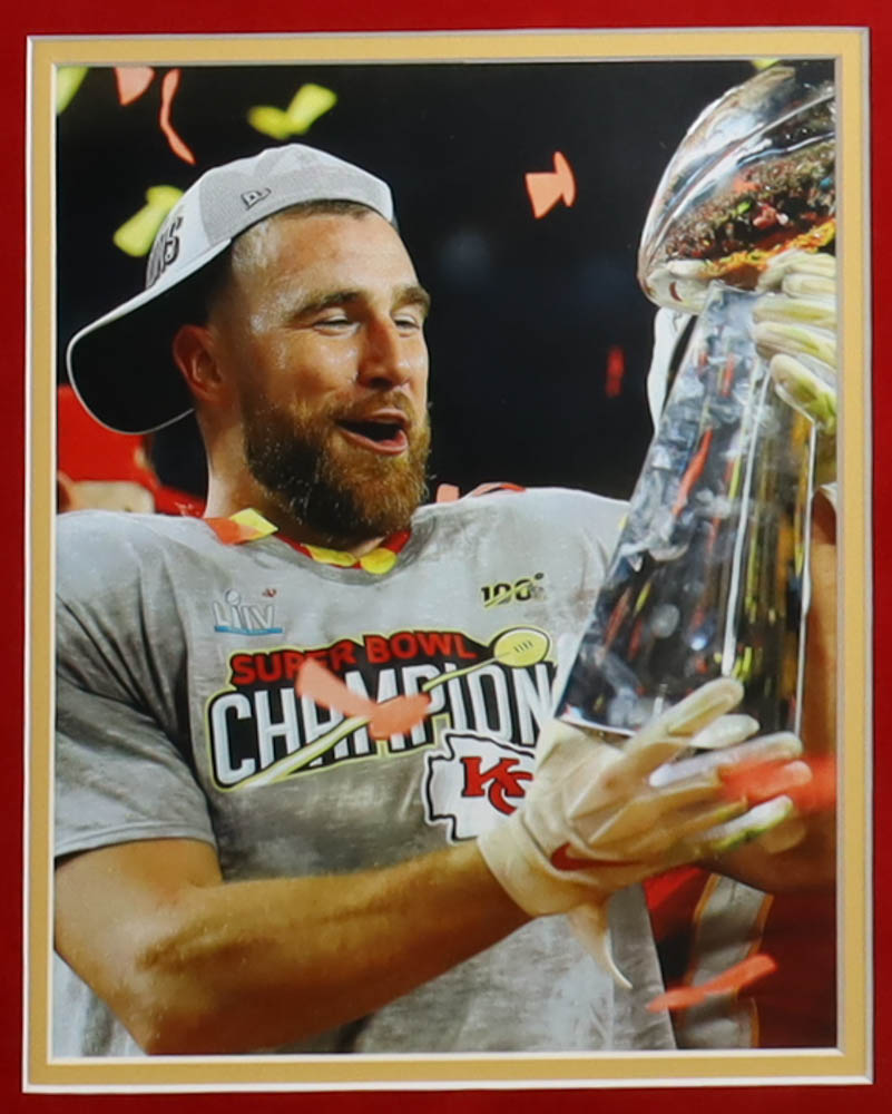 Travis Kelce Signed Chiefs Custom Framed Jersey Display (PSA) at PristineAuction.com Travis Kelce Signed Chiefs Custom Framed Jersey Display (PSA) at PristineAuction.com