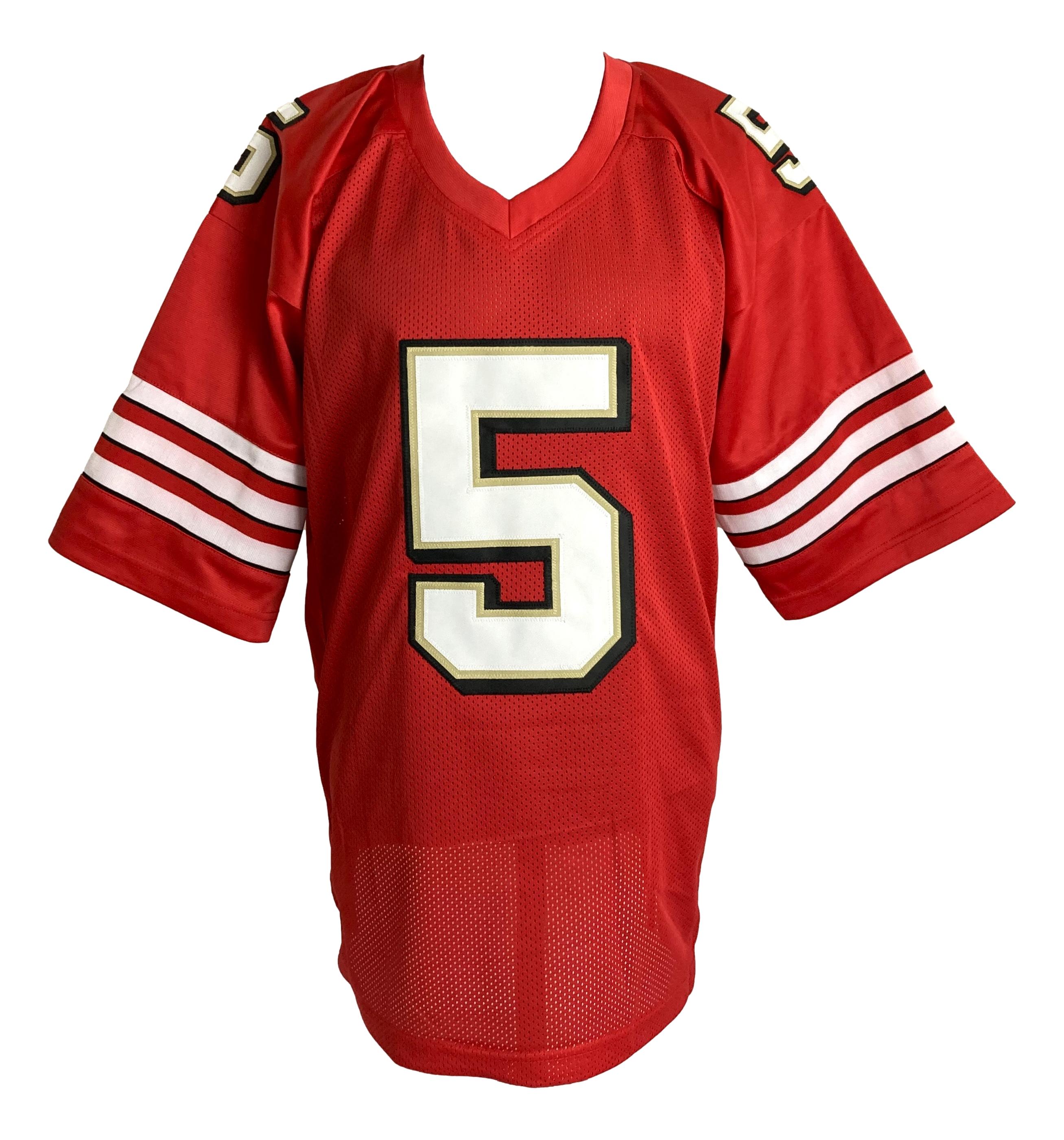 Jeff Garcia Signed Jersey (Beckett) at PristineAuction.com Jeff Garcia Signed Jersey (Beckett) at PristineAuction.com