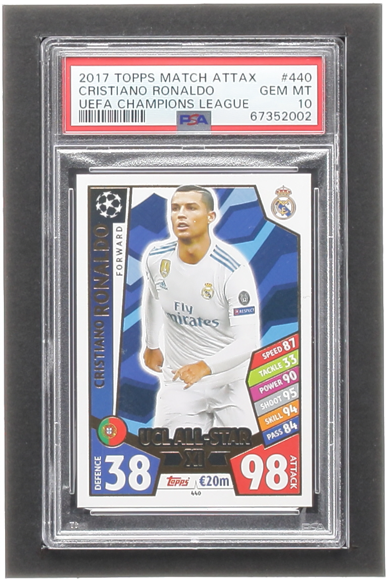 Cristiano Ronaldo 2017-18 Topps Match Attax UEFA Champions