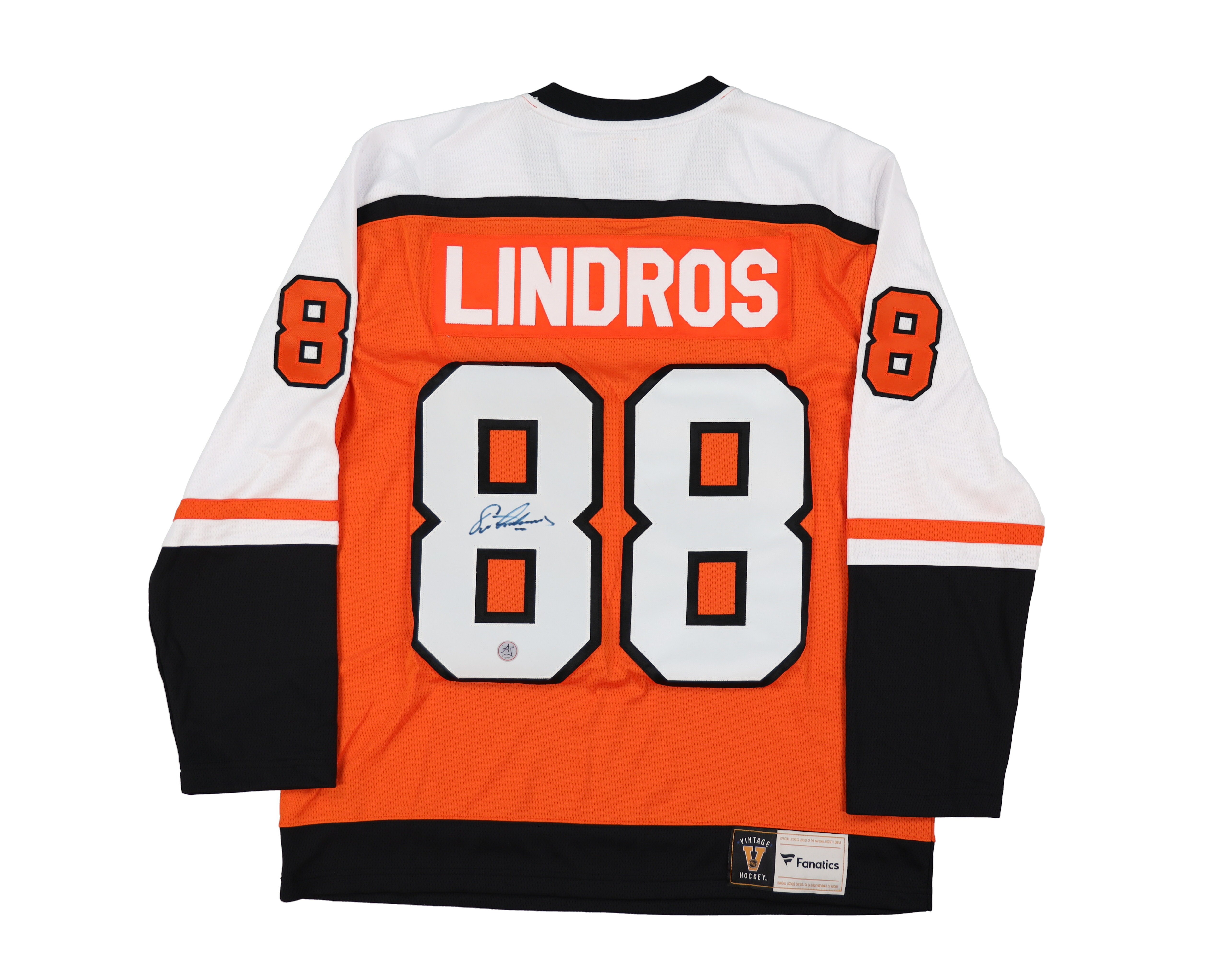 Eric Lindros Signed Flyers Jersey (AJ's Sports World) at PristineAuction.com Eric Lindros Signed Flyers Jersey (AJ's Sports World) at PristineAuction.com