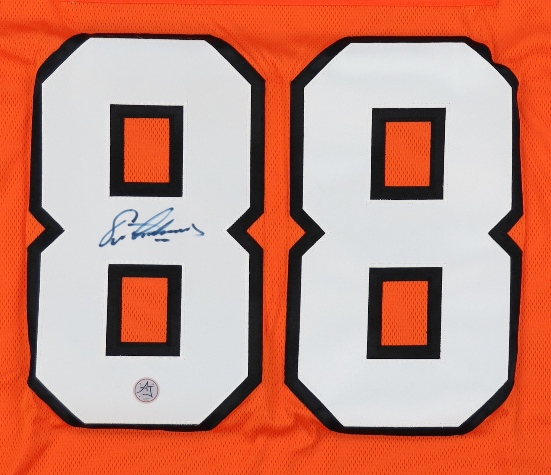 Eric Lindros Signed Flyers Jersey (AJ's Sports World) at PristineAuction.com Eric Lindros Signed Flyers Jersey (AJ's Sports World) at PristineAuction.com