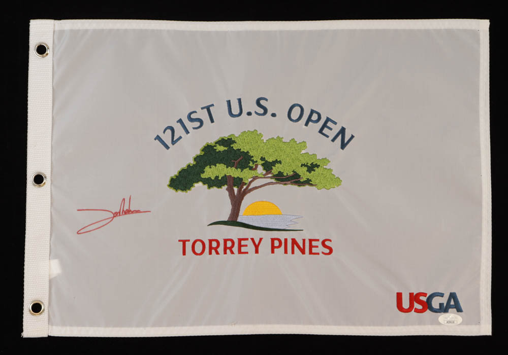 Jon Rahm Signed U.S Open Torrey Pines Golf Pin Flag (JSA) at PristineAuction.com Jon Rahm Signed U.S Open Torrey Pines Golf Pin Flag (JSA) at PristineAuction.com