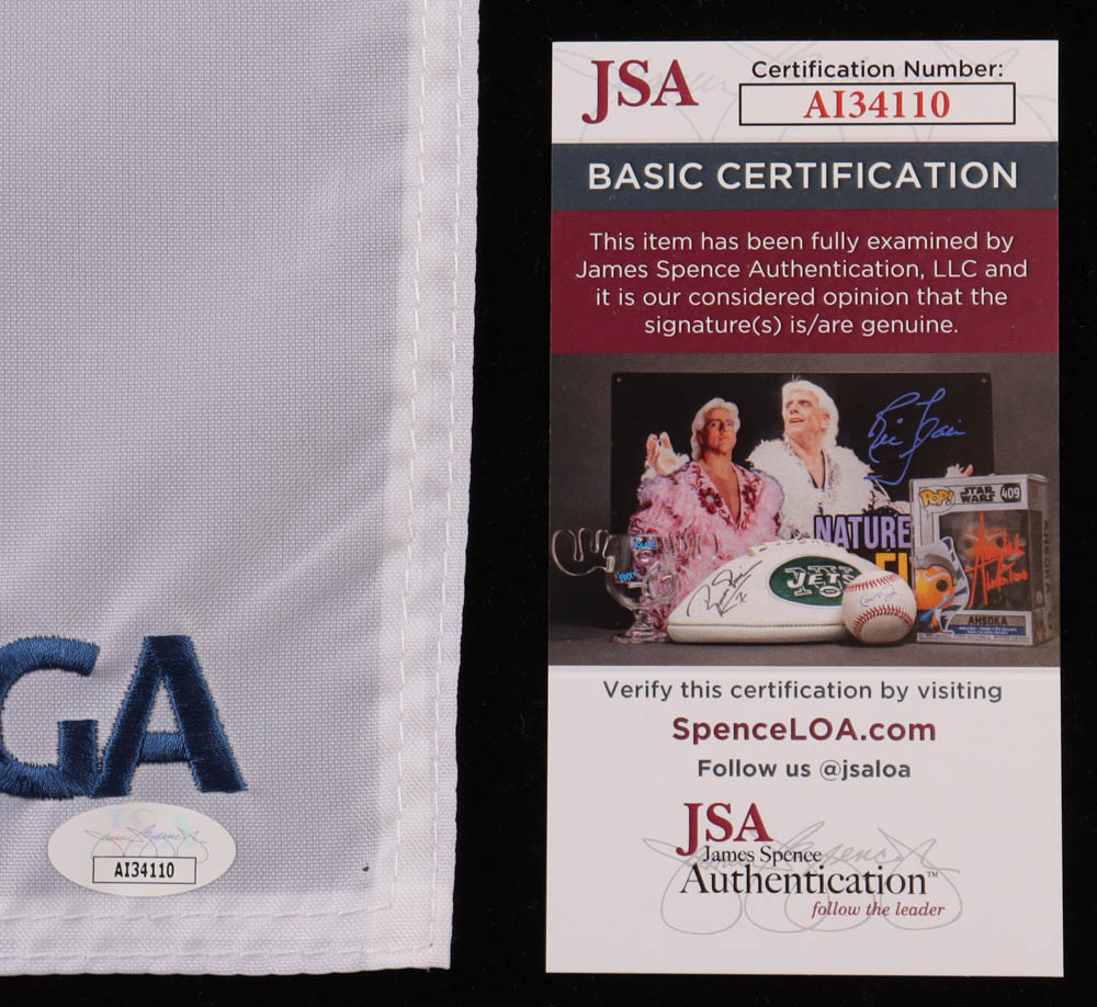 Jon Rahm Signed U.S Open Torrey Pines Golf Pin Flag (JSA) at PristineAuction.com Jon Rahm Signed U.S Open Torrey Pines Golf Pin Flag (JSA) at PristineAuction.com