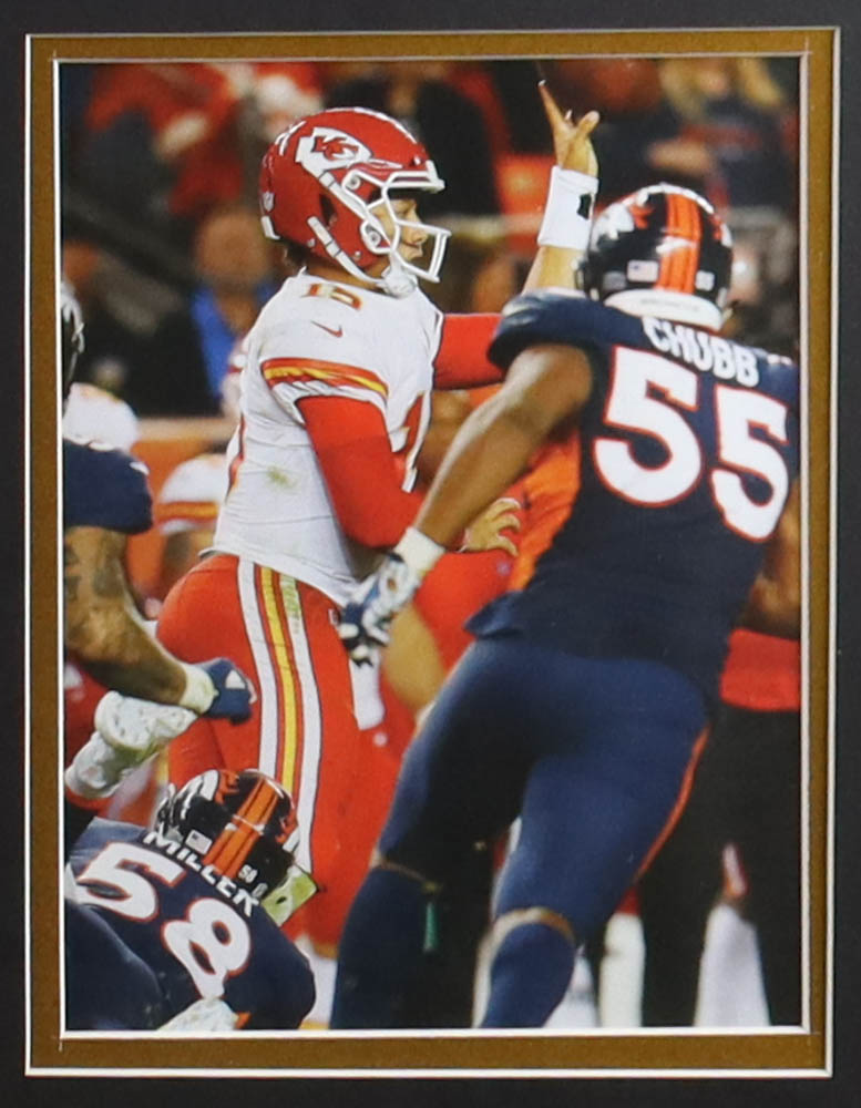 Patrick Mahomes Chiefs Custom Framed Jersey Display with Official Super Bowl LIV Pin at PristineAuction.com Patrick Mahomes Chiefs Custom Framed Jersey Display with Official Super Bowl LIV Pin at PristineAuction.com