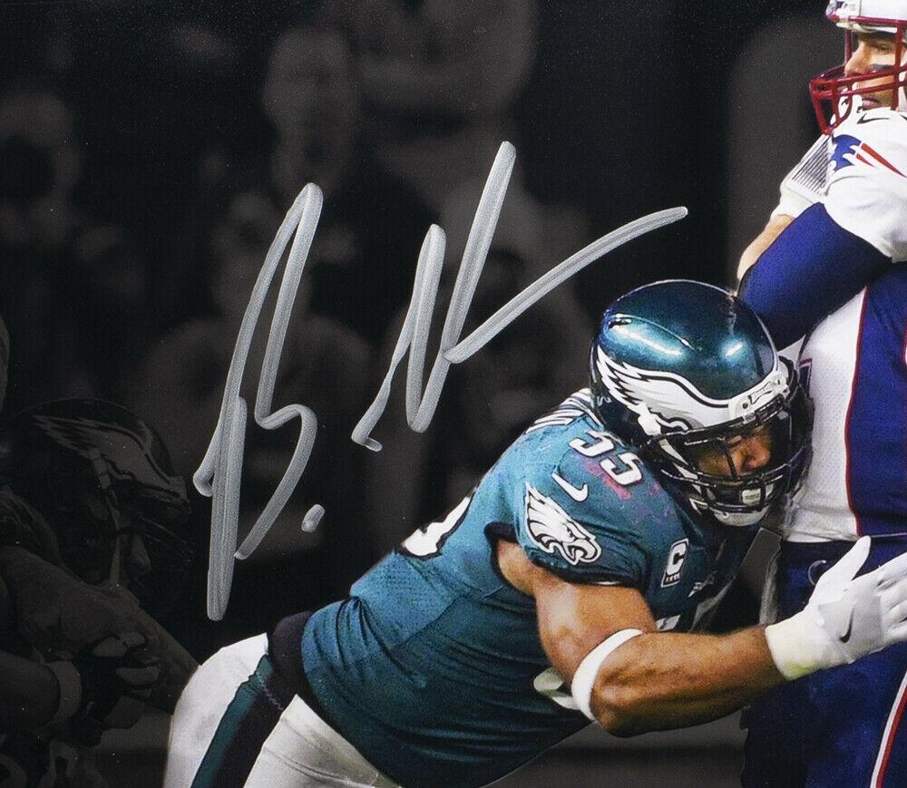 Brandon Graham Signed Eagles Custom Framed Photo Display (JSA) at PristineAuction.com Brandon Graham Signed Eagles Custom Framed Photo Display (JSA) at PristineAuction.com