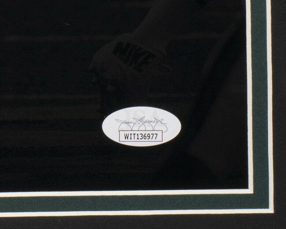 Brandon Graham Signed Eagles Custom Framed Photo Display (JSA) at PristineAuction.com Brandon Graham Signed Eagles Custom Framed Photo Display (JSA) at PristineAuction.com