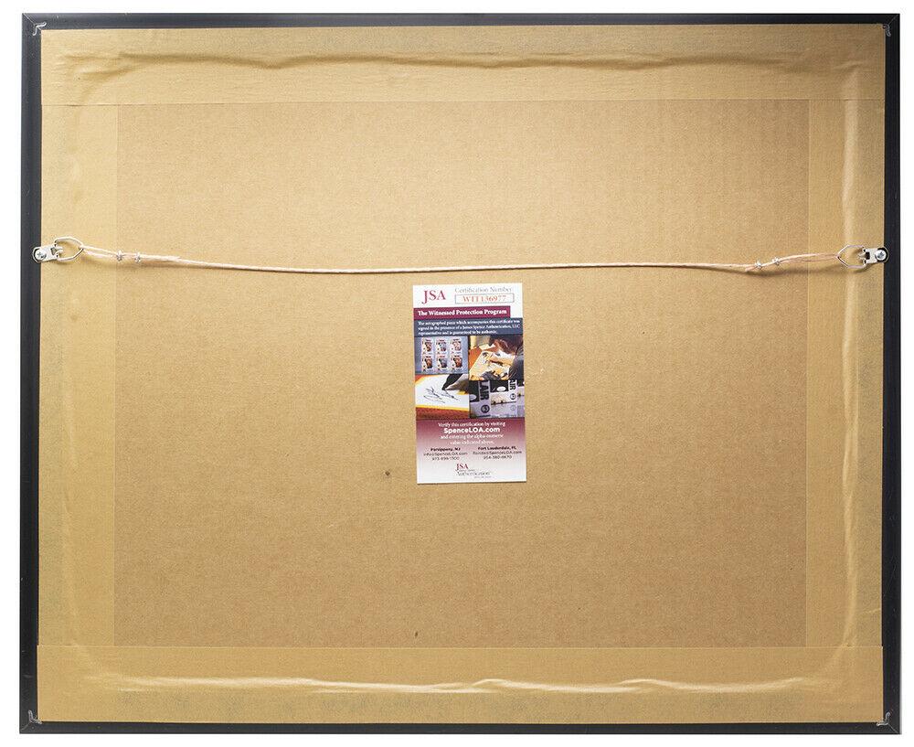 Brandon Graham Signed Eagles Custom Framed Photo Display (JSA) at PristineAuction.com Brandon Graham Signed Eagles Custom Framed Photo Display (JSA) at PristineAuction.com