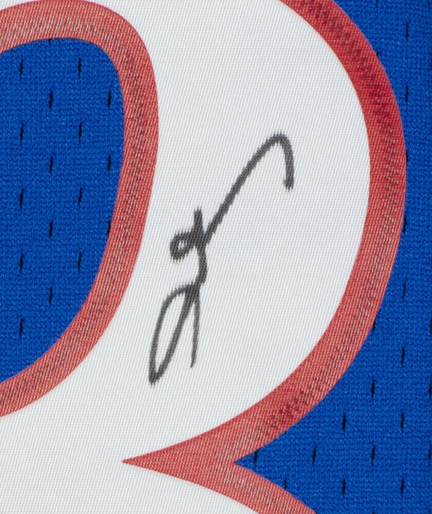 Allen Iverson Signed 76ers Mitchell & Ness Jersey (PSA) at PristineAuction.com Allen Iverson Signed 76ers Mitchell & Ness Jersey (PSA) at PristineAuction.com