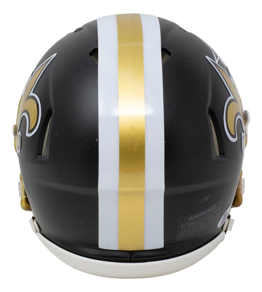 Alvin Kamara Signed Saints Speed Mini Helmet (Beckett) at PristineAuction.com Alvin Kamara Signed Saints Speed Mini Helmet (Beckett) at PristineAuction.com