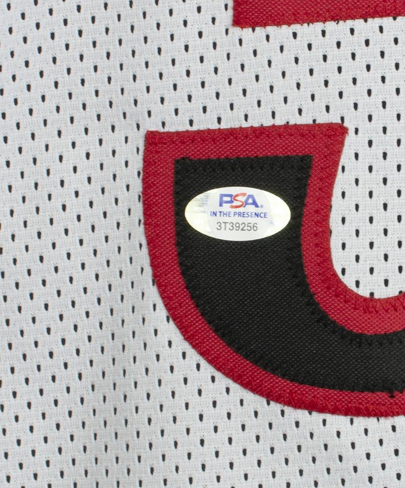Allen Iverson Signed Jersey (PSA) at PristineAuction.com Allen Iverson Signed Jersey (PSA) at PristineAuction.com