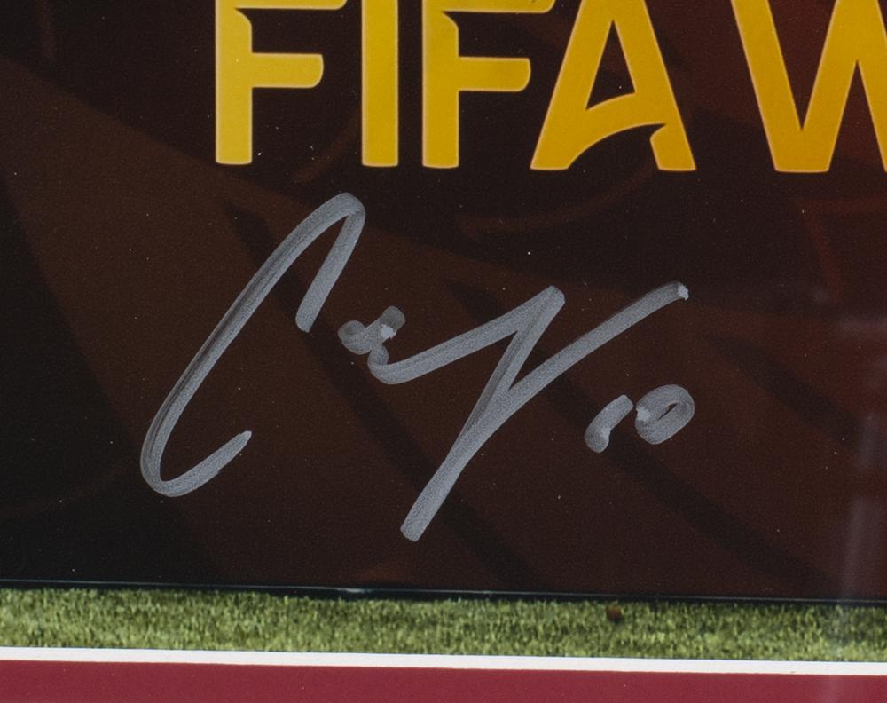 2015 Team USA World Cup 22x27 Custom Framed Photo Display Team-Signed by (10) with Hope Solo, Carli Lloyd, Shannon Boxx, Morgan Brian Inscribed "Hat Trick 7/5/15" (PSA) at PristineAuction.com 2015 Team USA World Cup 22x27 Custom Framed Photo Display Team-Signed by (10) with Hope Solo, Carli Lloyd, Shannon Boxx, Morgan Brian Inscribed "Hat Trick 7/5/15" (PSA) at PristineAuction.com