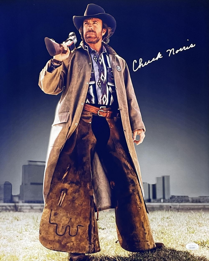 Chuck Norris Signed 