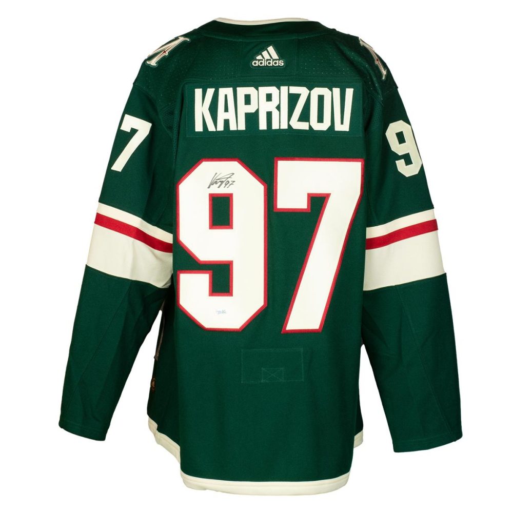 Kirill Kaprizov Signed Wild Adidas Jersey (Fanatics) | Pristine Auction