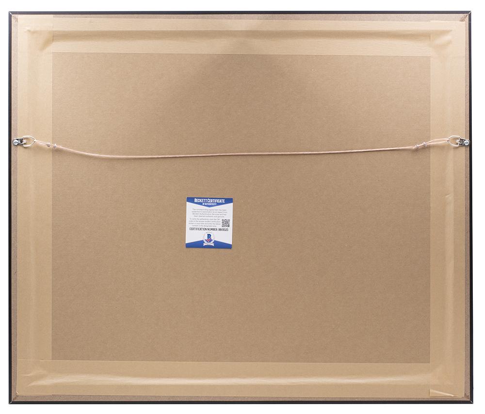 Gordie Howe Signed Red Wings Custom Framed Photo Inscribed "Mr. Hockey" (Beckett) at PristineAuction.com Gordie Howe Signed Red Wings Custom Framed Photo Inscribed "Mr. Hockey" (Beckett) at PristineAuction.com