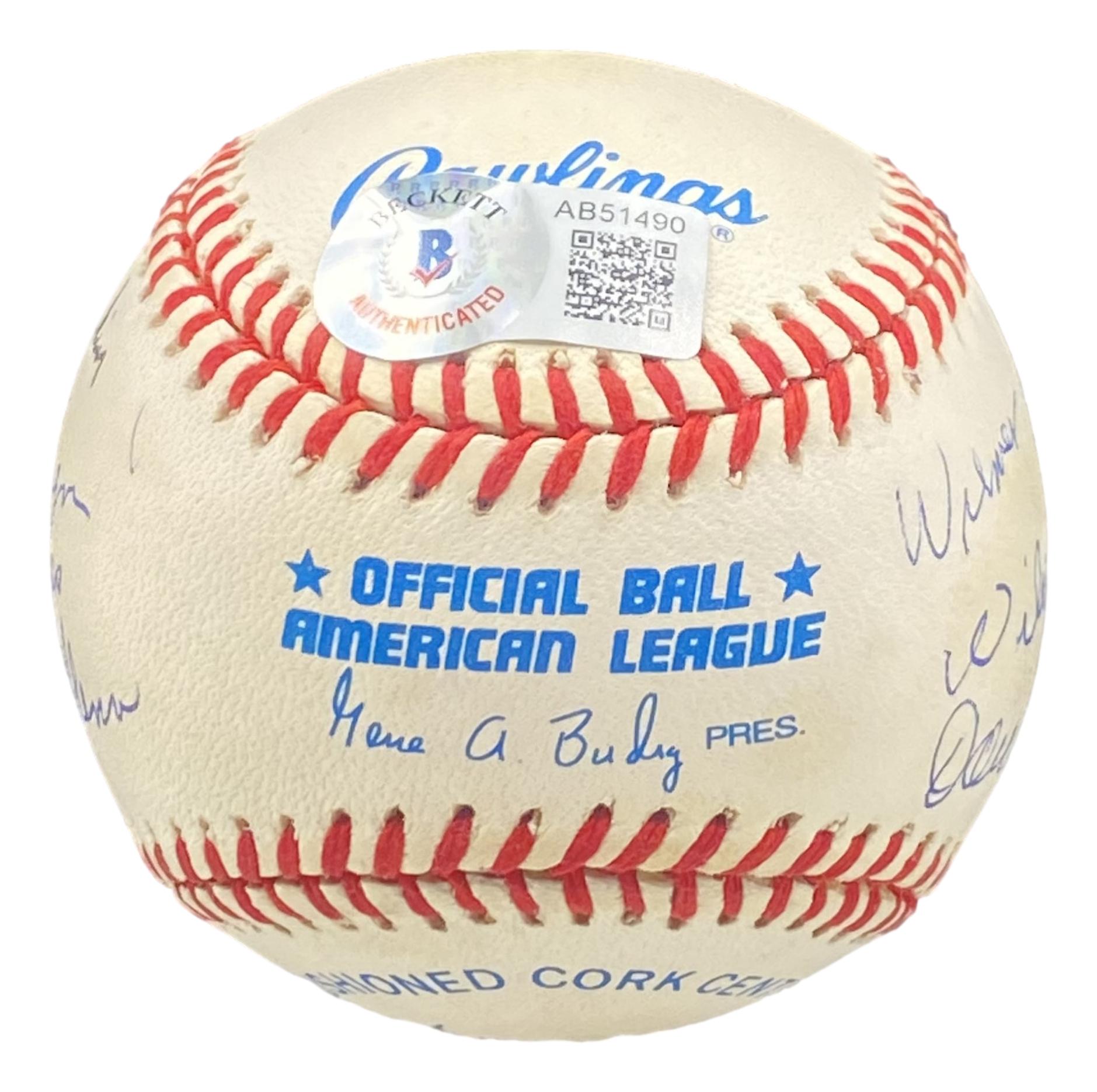 Negro League Legends OAL Baseball Signed By (11) with Wilmer Harris, Wilmer Fields, Ted Radcliffe, Willie Pope, Gene Benson (Beckett) at PristineAuction.com Negro League Legends OAL Baseball Signed By (11) with Wilmer Harris, Wilmer Fields, Ted Radcliffe, Willie Pope, Gene Benson (Beckett) at PristineAuction.com