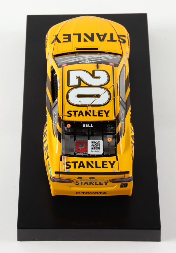 Christopher Bell Signed 2021 NASCAR #20 Stanley Camry - 1:24 Premium Action Diecast Car at PristineAuction.com Christopher Bell Signed 2021 NASCAR #20 Stanley Camry - 1:24 Premium Action Diecast Car at PristineAuction.com