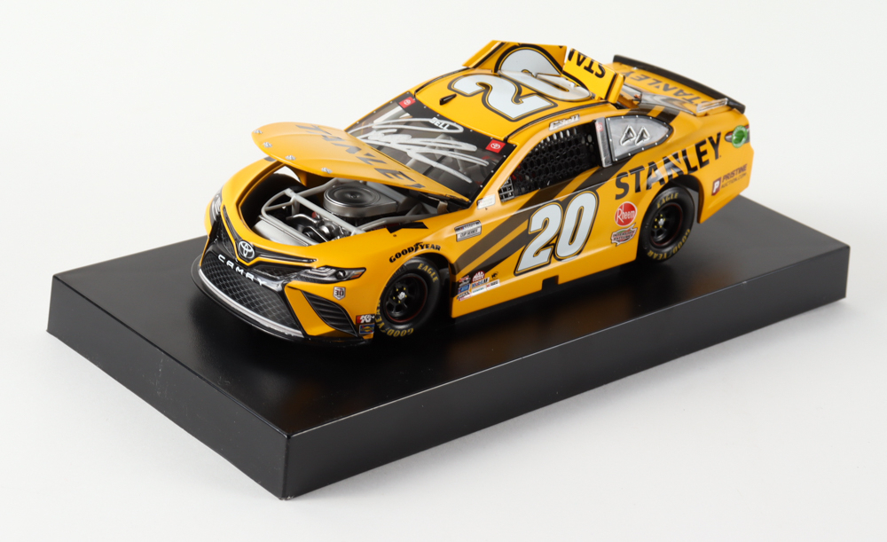 Christopher Bell Signed 2021 NASCAR #20 Stanley Camry - 1:24 Premium Action Diecast Car at PristineAuction.com Christopher Bell Signed 2021 NASCAR #20 Stanley Camry - 1:24 Premium Action Diecast Car at PristineAuction.com