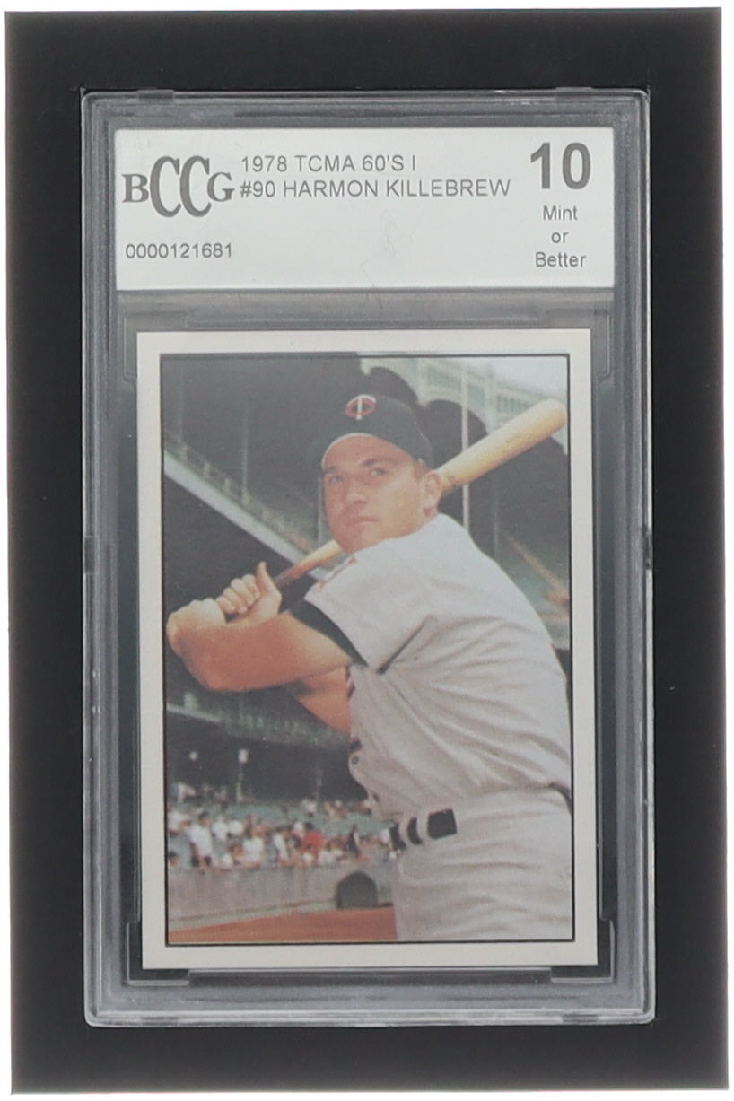 Harmon Killebrew 1978 TCMA 60'S I #90 (BCCG 10) at PristineAuction.com Harmon Killebrew 1978 TCMA 60'S I #90 (BCCG 10) at PristineAuction.com