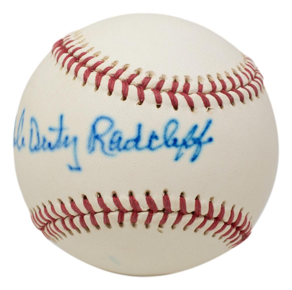 Ted "Double Duty" Radcliffe Signed Baseball (Beckett) at PristineAuction.com Ted "Double Duty" Radcliffe Signed Baseball (Beckett) at PristineAuction.com
