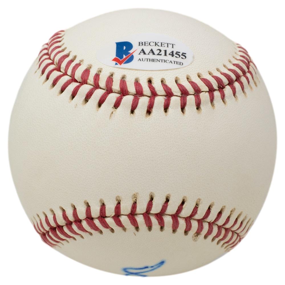 Ted "Double Duty" Radcliffe Signed Baseball (Beckett) at PristineAuction.com Ted "Double Duty" Radcliffe Signed Baseball (Beckett) at PristineAuction.com