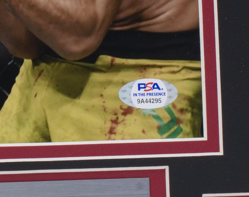 Petr Yan Signed UFC Custom Framed Photo (PSA) at PristineAuction.com Petr Yan Signed UFC Custom Framed Photo (PSA) at PristineAuction.com