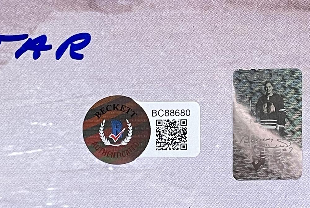 Bobby Hull Signed Blackhawks 8x10 Photo Inscribed "HOF 1983" & "12x NHL All Star" (Beckett & Hull) at PristineAuction.com Bobby Hull Signed Blackhawks 8x10 Photo Inscribed "HOF 1983" & "12x NHL All Star" (Beckett & Hull) at PristineAuction.com