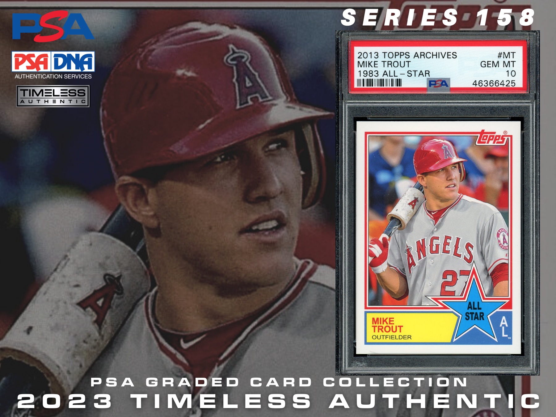 2023 Timeless Authentic “PSA Graded Card Collection” Mystery Box Series 158 at PristineAuction.com 2023 Timeless Authentic “PSA Graded Card Collection” Mystery Box Series 158 at PristineAuction.com