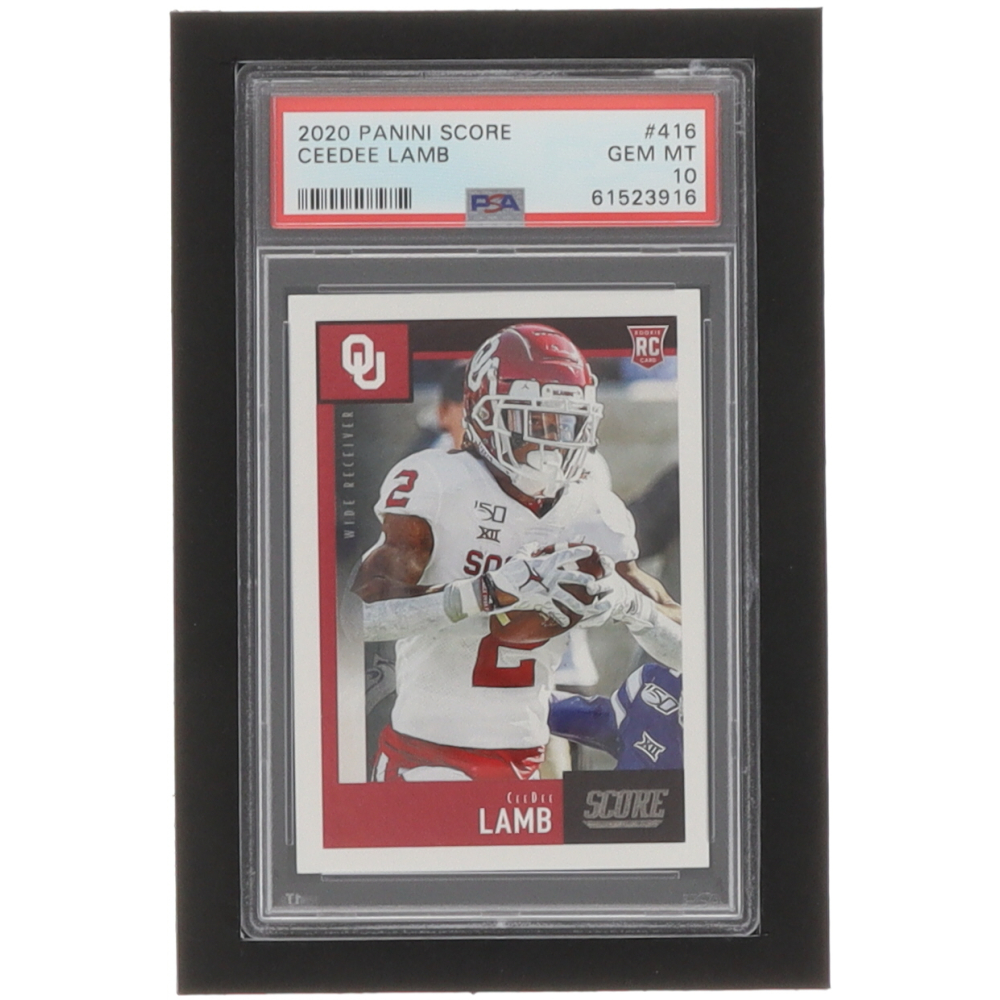 ceedee-lamb-2020-score-416-rc-psa-10-pristine-auction