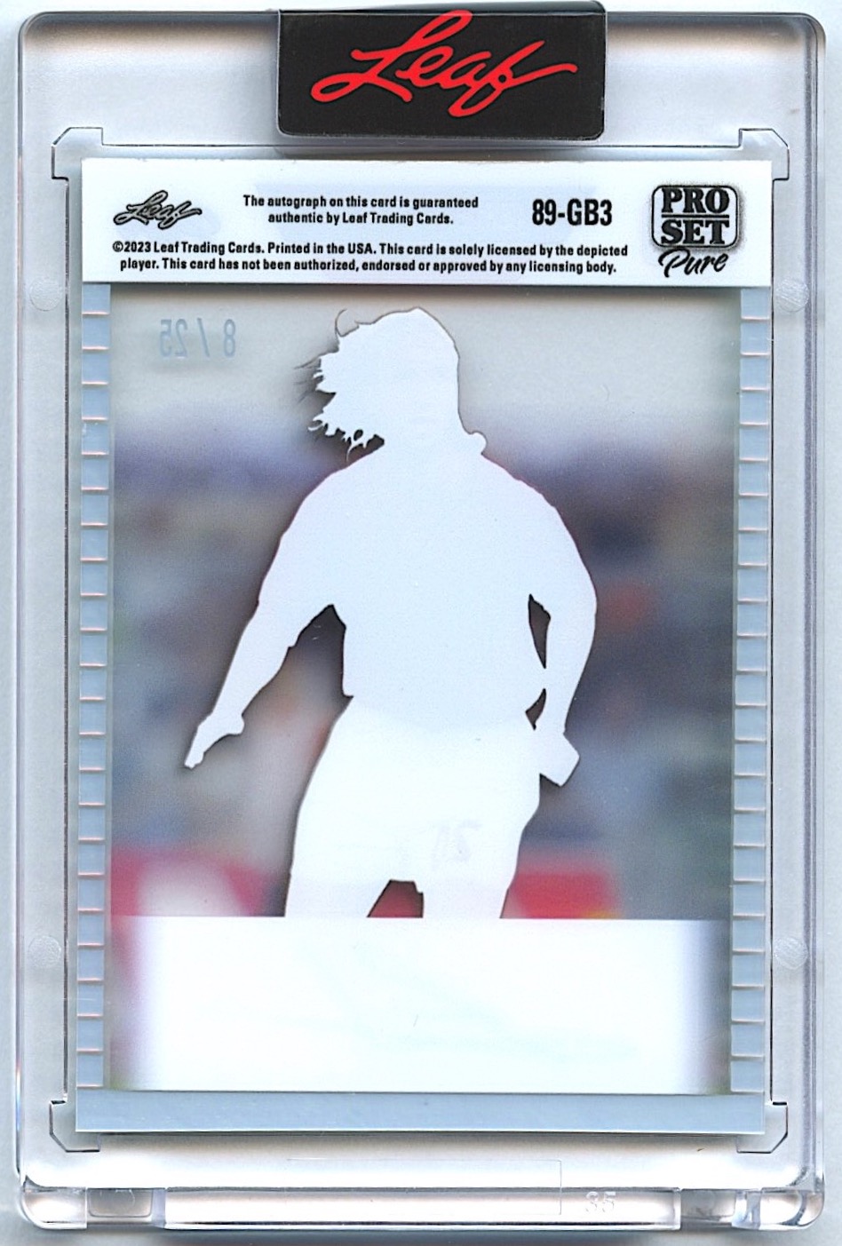 Gabriel Batistuta 2023 Pro Set Pure Base 1989 #89-GB3 Green Spectrum Autograph #8/25 at PristineAuction.com Gabriel Batistuta 2023 Pro Set Pure Base 1989 #89-GB3 Green Spectrum Autograph #8/25 at PristineAuction.com