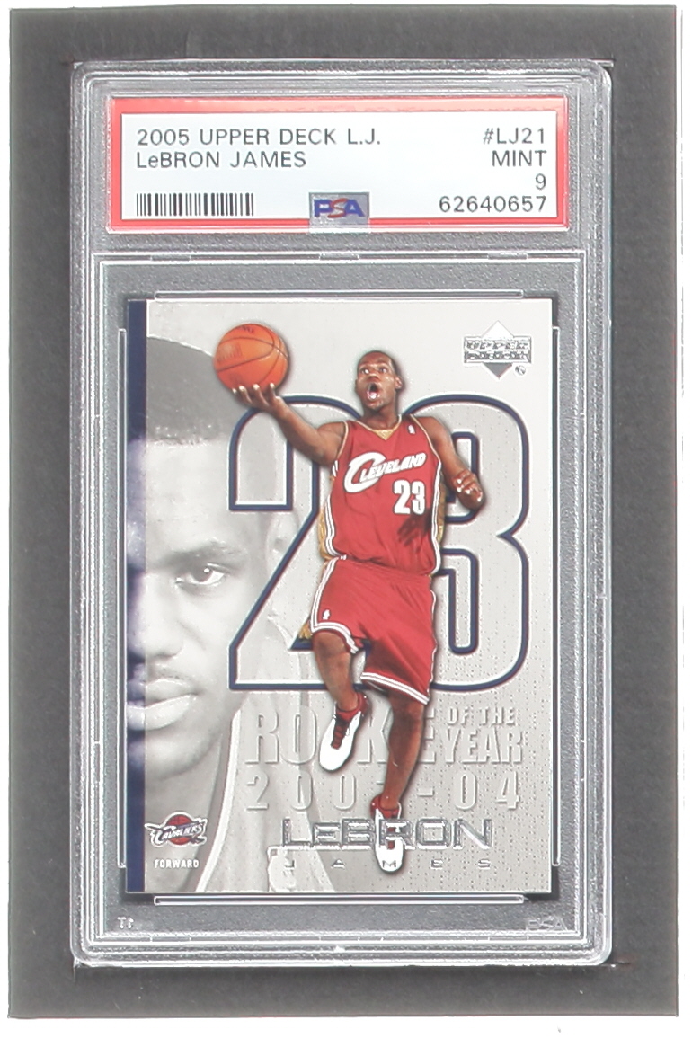 2005 upper deck lebron james