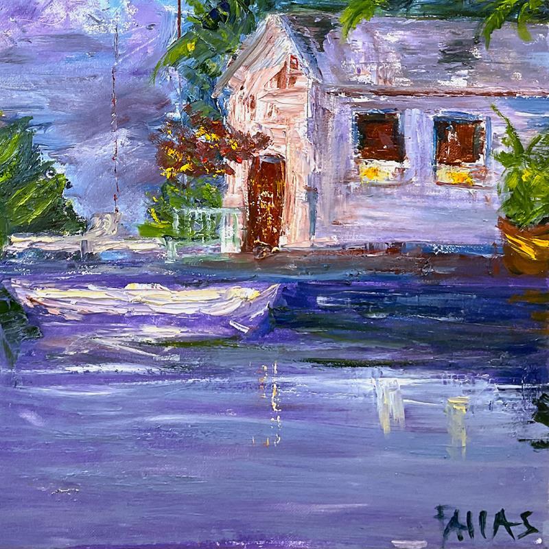 Elliot Fallas Signed "Hideaway Beach" 16x20 Original Oil Painting on Gallery Wrapped Canvas (PA) at PristineAuction.com Elliot Fallas Signed "Hideaway Beach" 16x20 Original Oil Painting on Gallery Wrapped Canvas (PA) at PristineAuction.com