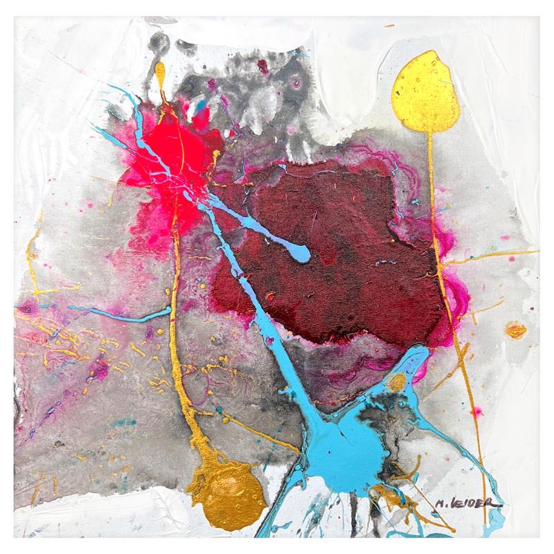 Moshe Leider Signed "Untitled" 15x15 Original Painting on Canvas (PA) at PristineAuction.com Moshe Leider Signed "Untitled" 15x15 Original Painting on Canvas (PA) at PristineAuction.com