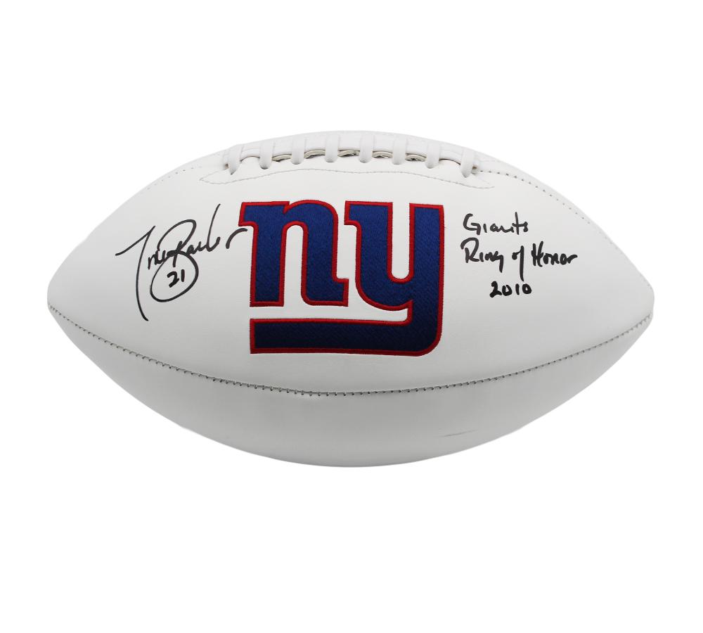 Tiki Barber Signed Giants Logo Football Inscribed "Giants Ring of Honor 2010" (Radtke) at PristineAuction.com Tiki Barber Signed Giants Logo Football Inscribed "Giants Ring of Honor 2010" (Radtke) at PristineAuction.com