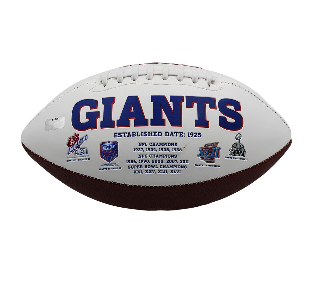 Tiki Barber Signed Giants Logo Football Inscribed "Giants Ring of Honor 2010" (Radtke) at PristineAuction.com Tiki Barber Signed Giants Logo Football Inscribed "Giants Ring of Honor 2010" (Radtke) at PristineAuction.com