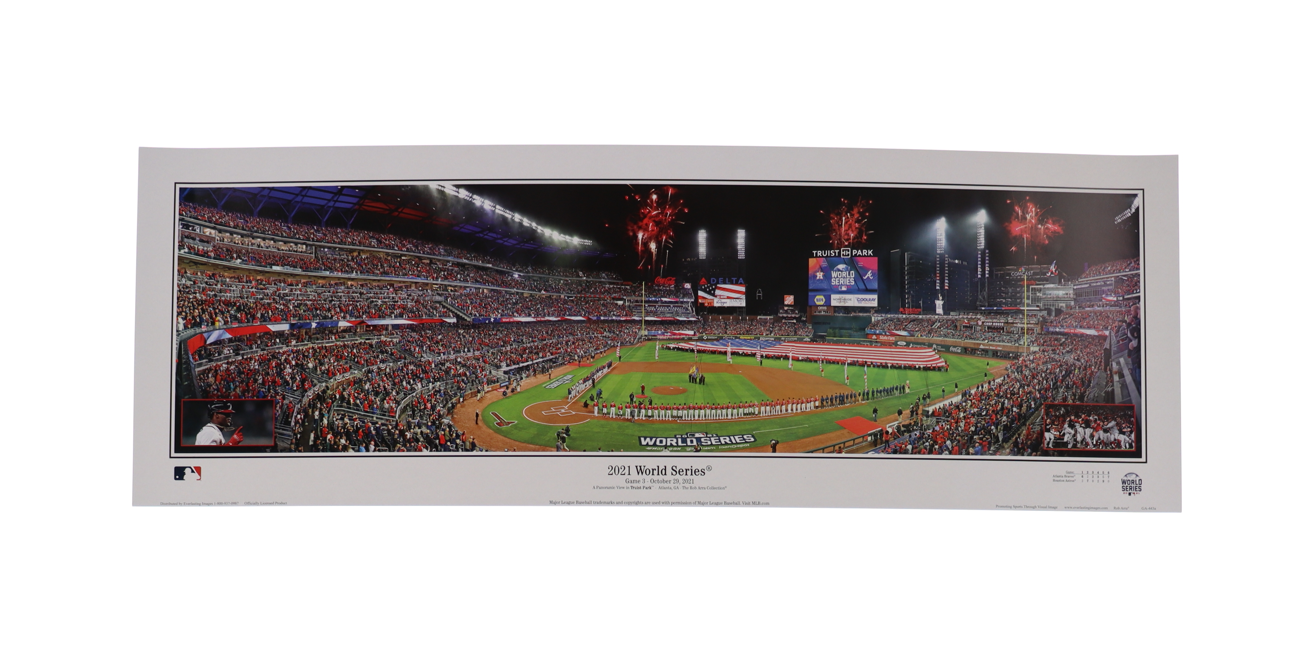 2021 World Series "Game 5" Truist Park Panoramic Photo at PristineAuction.com 2021 World Series "Game 5" Truist Park Panoramic Photo at PristineAuction.com