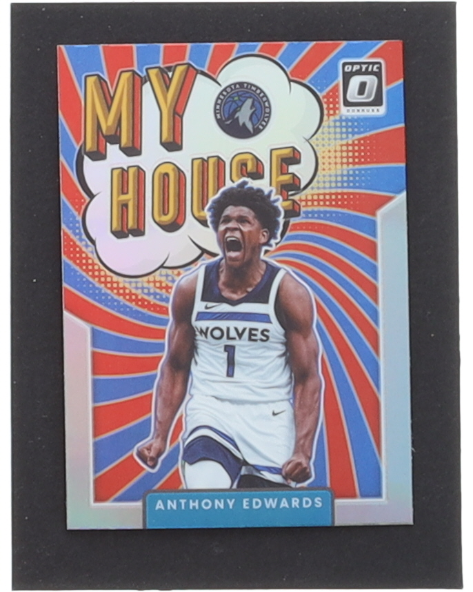 Anthony Edwards 2021-22 Donruss Optic My House Holo #9 at PristineAuction.com Anthony Edwards 2021-22 Donruss Optic My House Holo #9 at PristineAuction.com