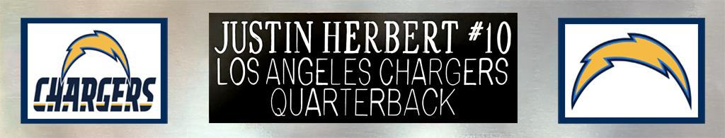 Justin Herbert Signed 35x43 Custom Framed Jersey Display (Beckett) at PristineAuction.com Justin Herbert Signed 35x43 Custom Framed Jersey Display (Beckett) at PristineAuction.com